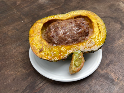 roasted-kabocha-with-sausage